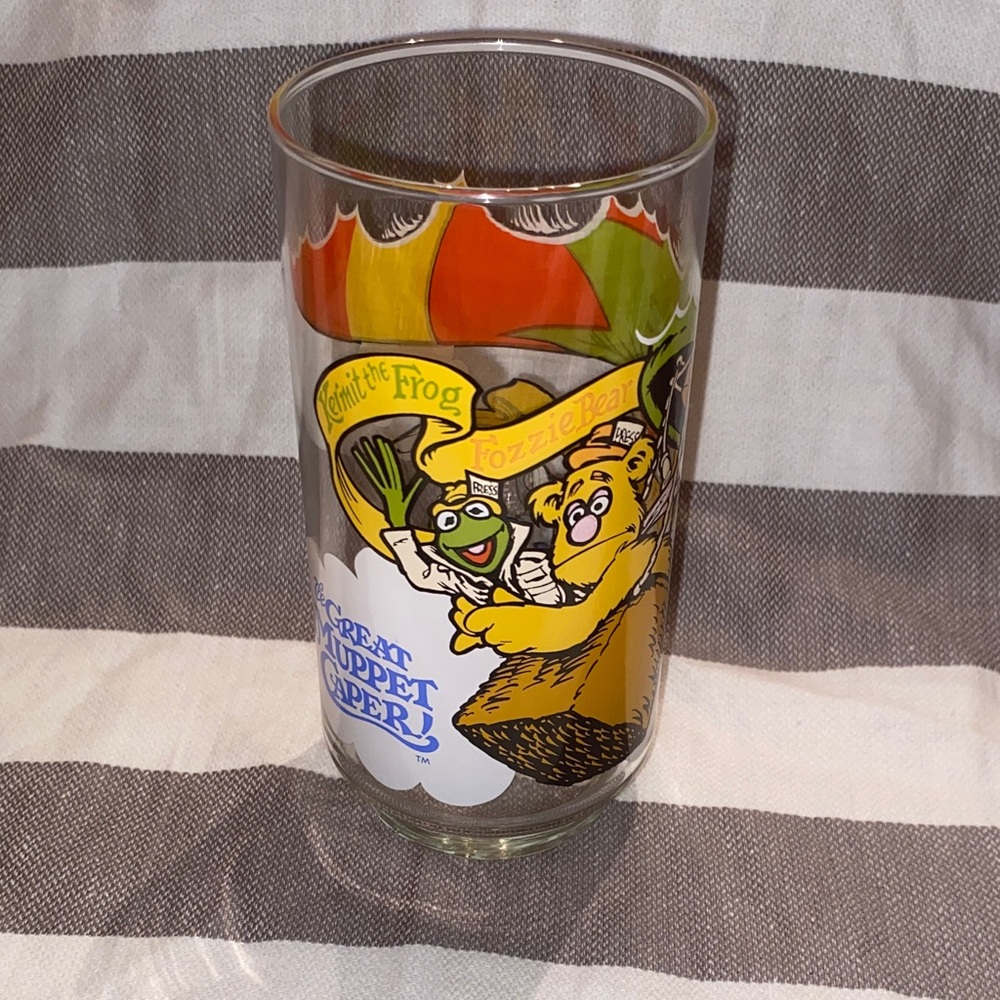 Vintage McDonald’s Muppet Show Glass
